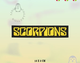 Scorpions Virgin Killer Woven Patch Limited Edition Only 60 Pcs