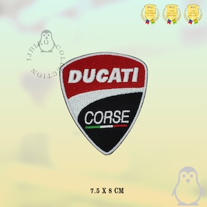 Portachiavi Ducati Corse - Logo Ricamato