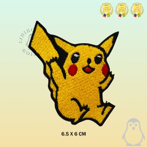 Pokemon Disney Cartoon Logo Patch Embroidered Iron On Patch Sew On Badge Applique