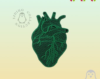 Heart Patch Embroidered Iron On Patch Sew On Badge Applique