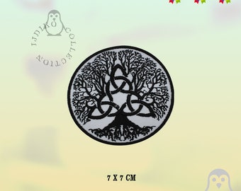 ZEGINs Yggdrasil The Tree Of Life In Norse Patch Embroidered Badge Iron - Foto 3