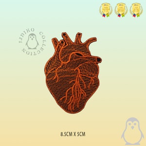 Heart Patch Embroidered Iron On Patch Sew On Badge Applique