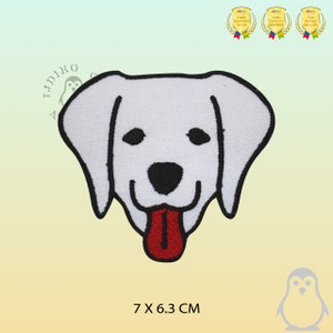 Süßes Hundegesicht Cartoon Disney Logo Patch Aufnäher Aufnäher Aufnäher Aufbügler Applikation