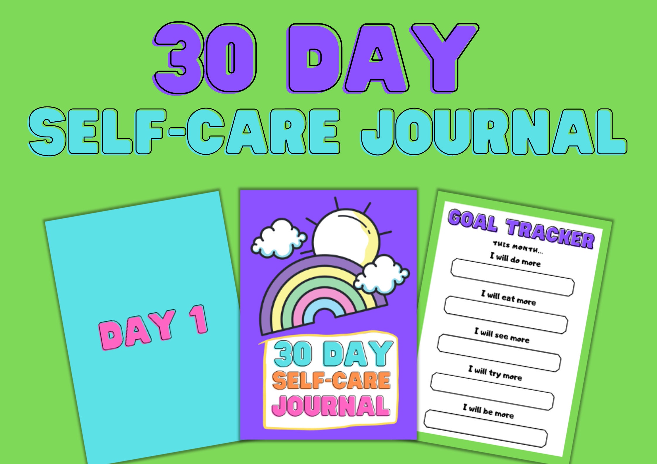 Ultimate Selfcare Digital Bundle Etsy España