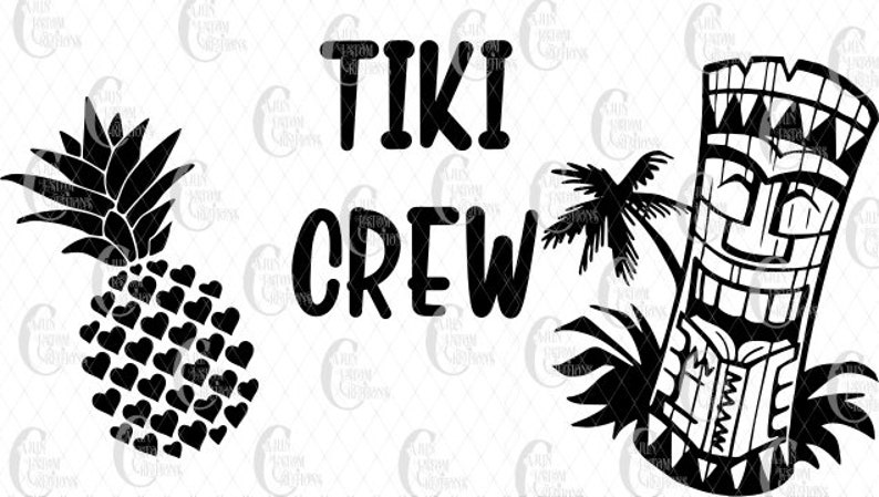 Download Tiki Crew Luau birthday Hawaii Bday party PNG SVG design ...