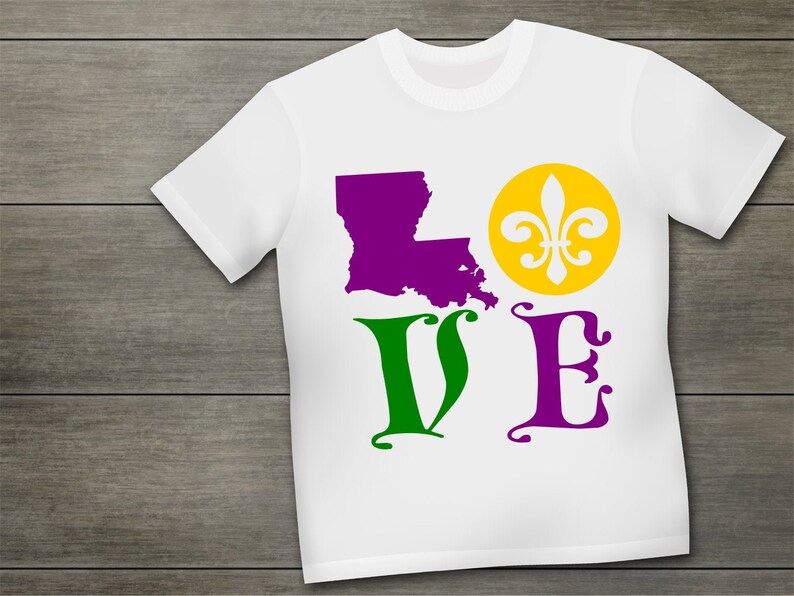 Download Love Louisiana mardi gras fleur de lis design file SVG PNG ...