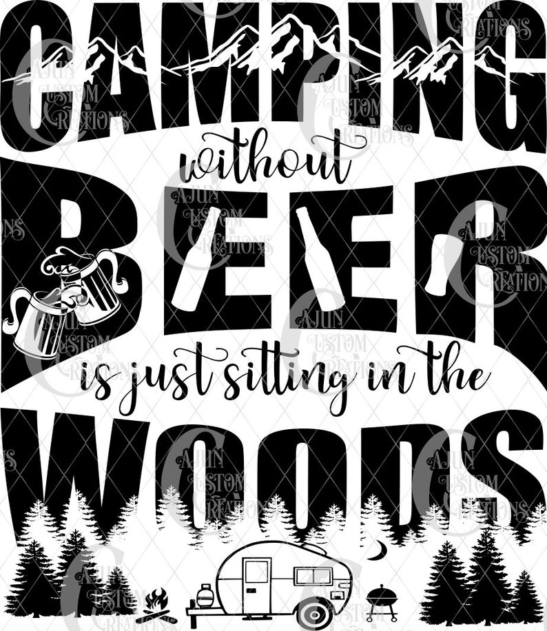 Free Free Camping Beer Svg 478 SVG PNG EPS DXF File