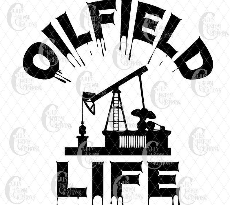 Oilfield Life Truck Decal Oil and Gas Industry Offshore Etsy