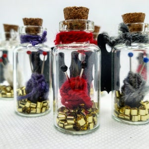 Knit Lovers Knitting Needles in a Jar