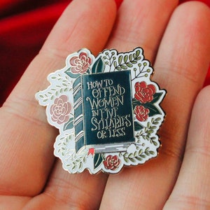 How to Offend Women, Swan Princess Enamel Pin