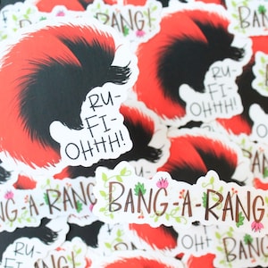 Hook, Rufio & BANGARANG Vinyl Stickers