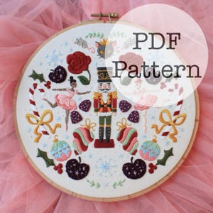 PDF Embroidery Pattern: Nutcracker Suite