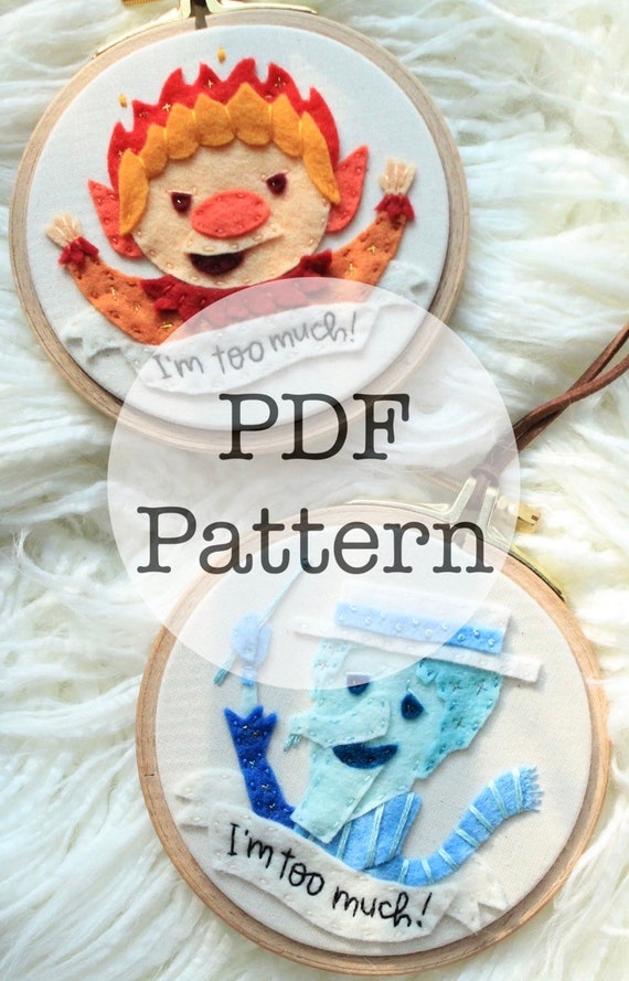 [専用　ゆん様]オーダーメイド フェルト 刺繍 PDF刺繍パターン：ミザーブラザーズ、フェルトオーナメントセット