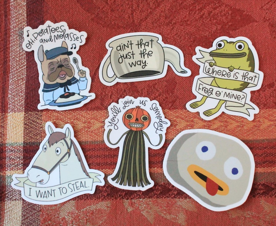 Over the Garden Wall Vinyl Stickers - Etsy