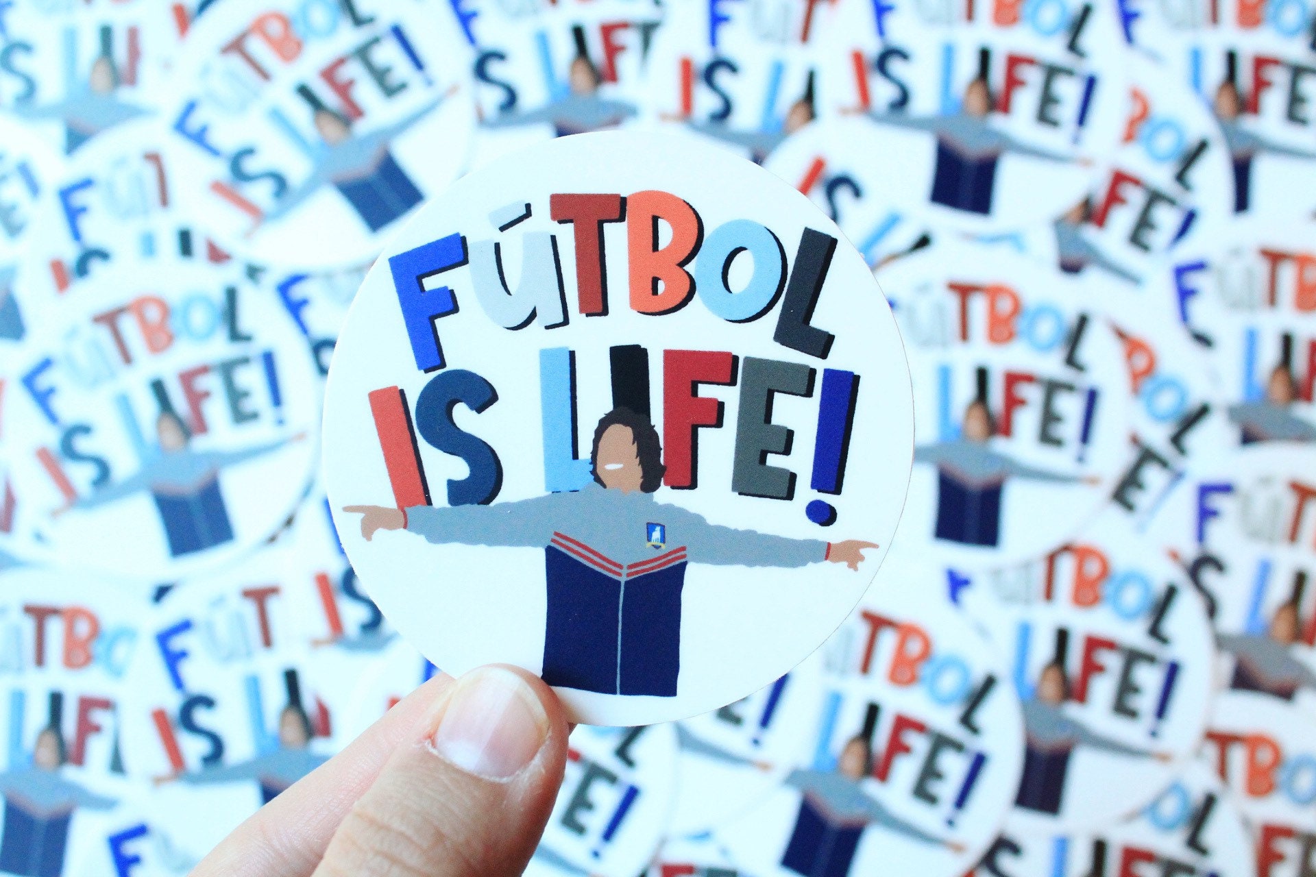 Futbol is Life / Football is Life Dani Rojas Ted Lasso Vinyl Etsy