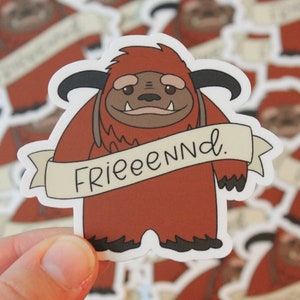 Labyrinth Ludo Friend Vinyl Sticker