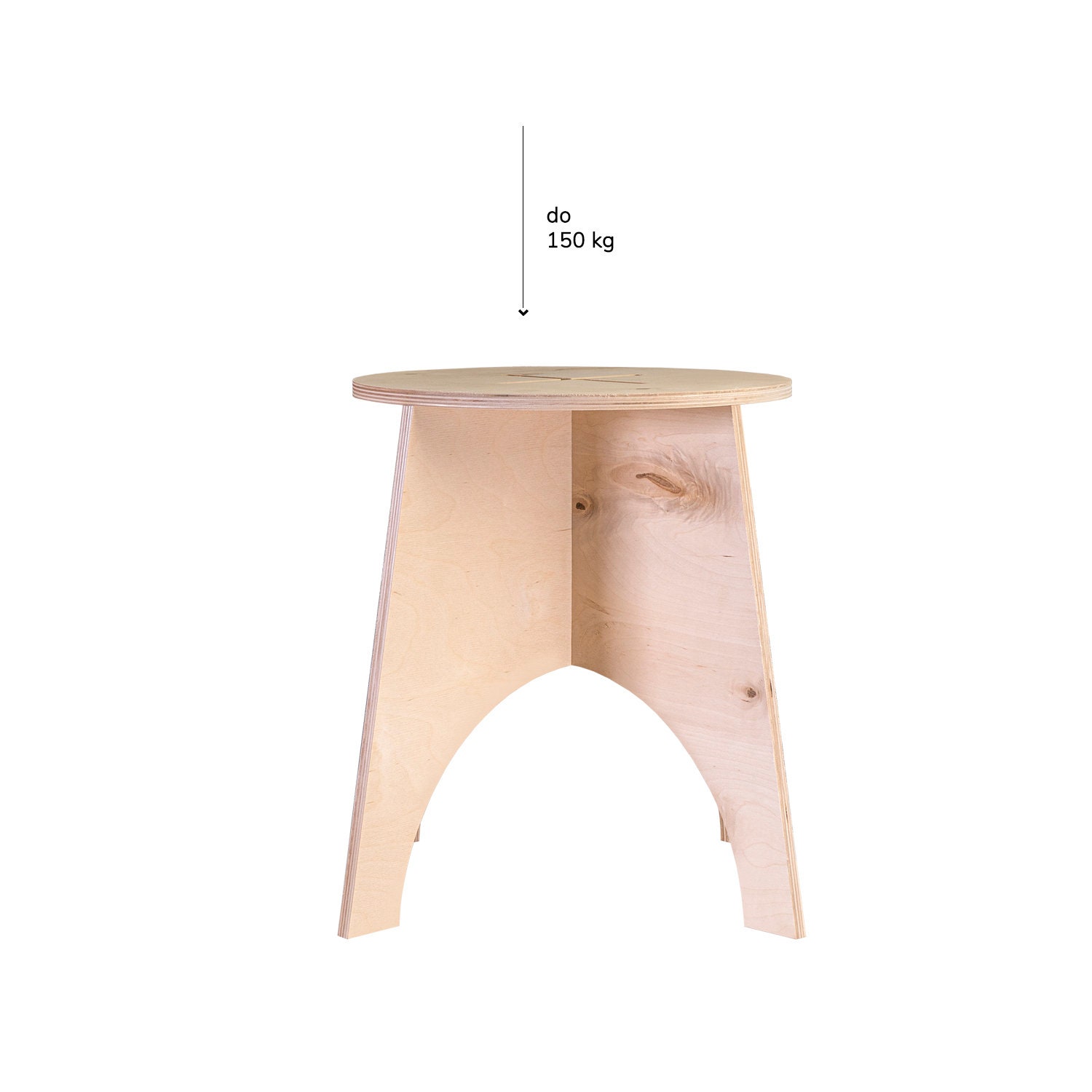 Stool stool eco plywood light durable design Etsy