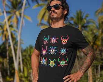 Cabezudos Fiestas de la Calle San Sebastián Shirt – Puerto Rico Festival T-Shirt | Boricua Pride Tee | Puerto Rican Heritage Shirt