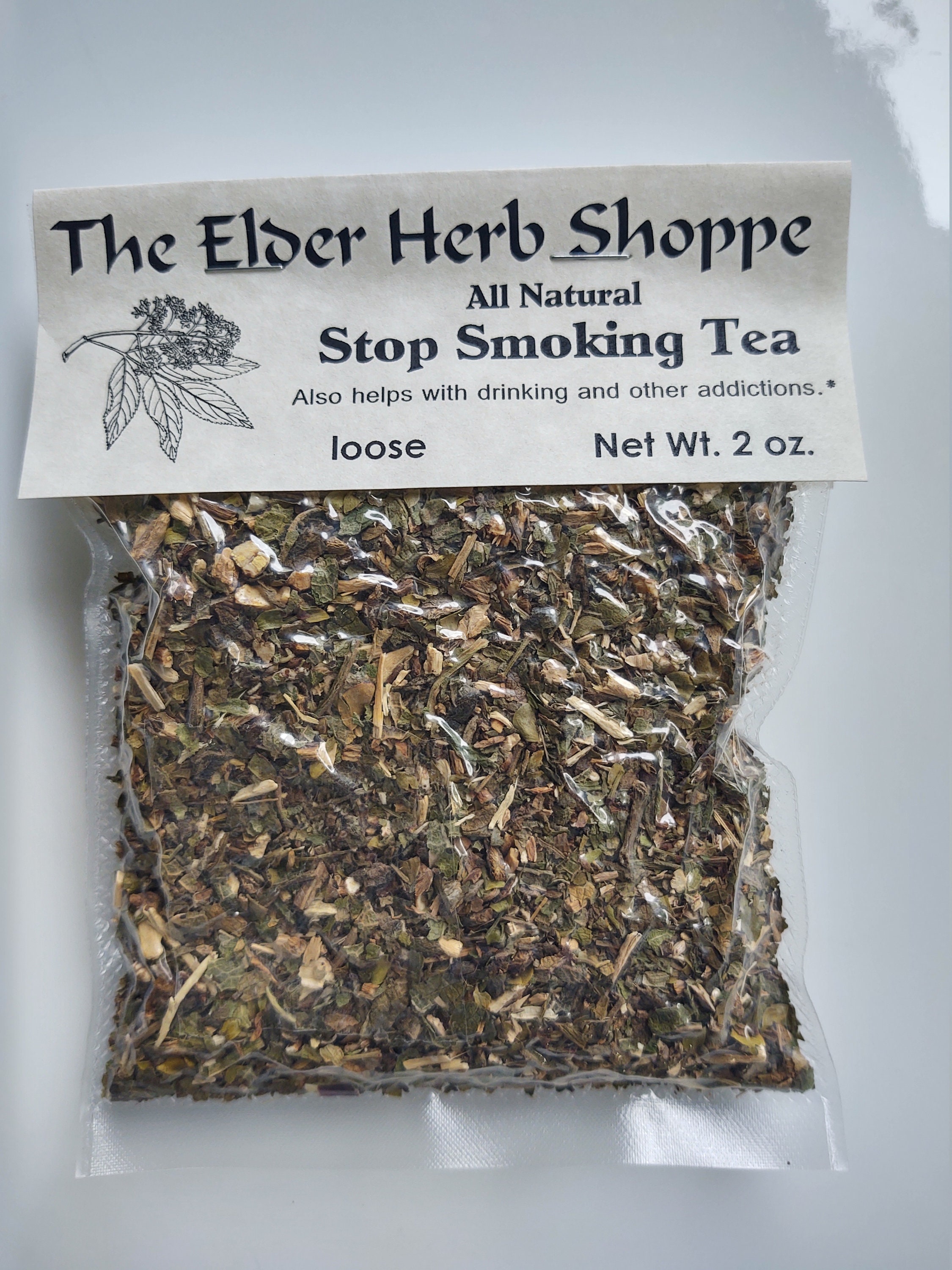 Stop Smoking Herbal Tea All Natural Blend Cessation Etsy