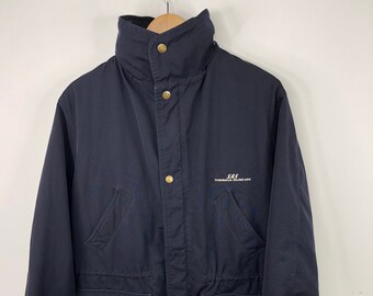 Vintage Mammut Chore Jacket Mens Medium Scandinivian Airlines Navy Thinsulate