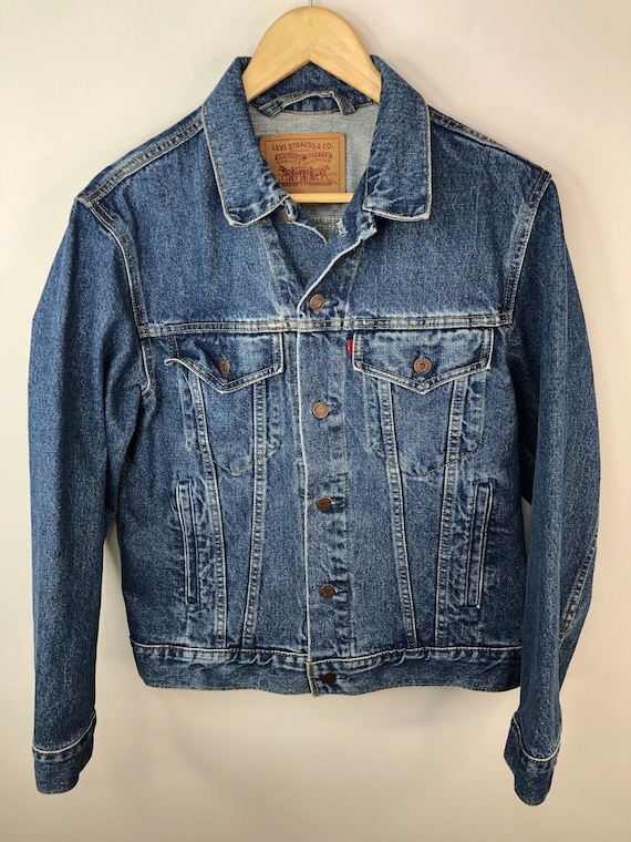 Vintage Levis Denim Jean Jacket Mens Size  38 Sma… - image 1