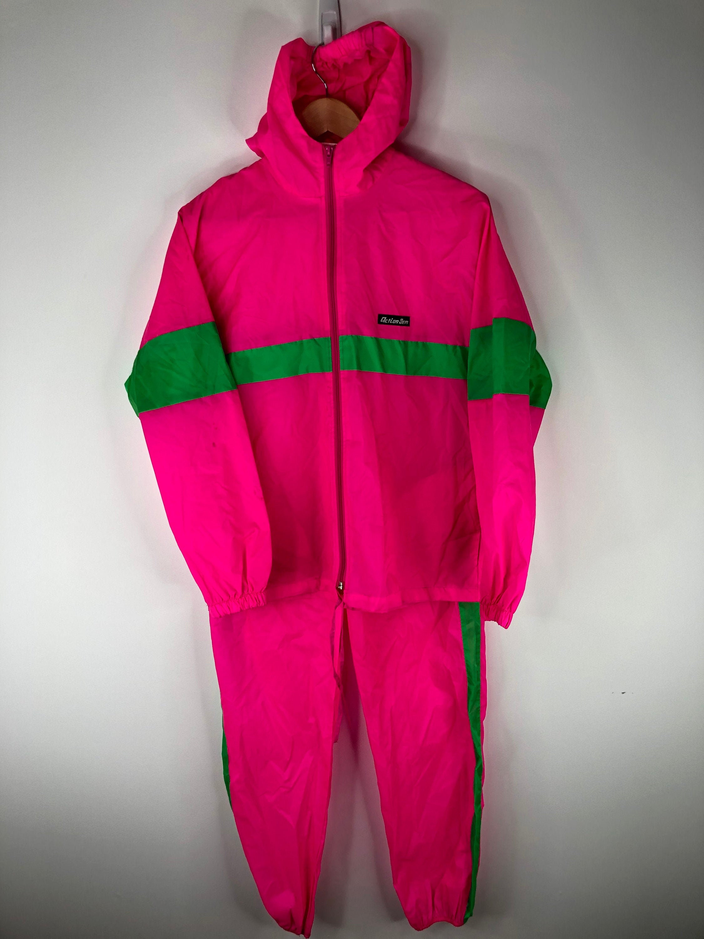 Neon track cheap jacket