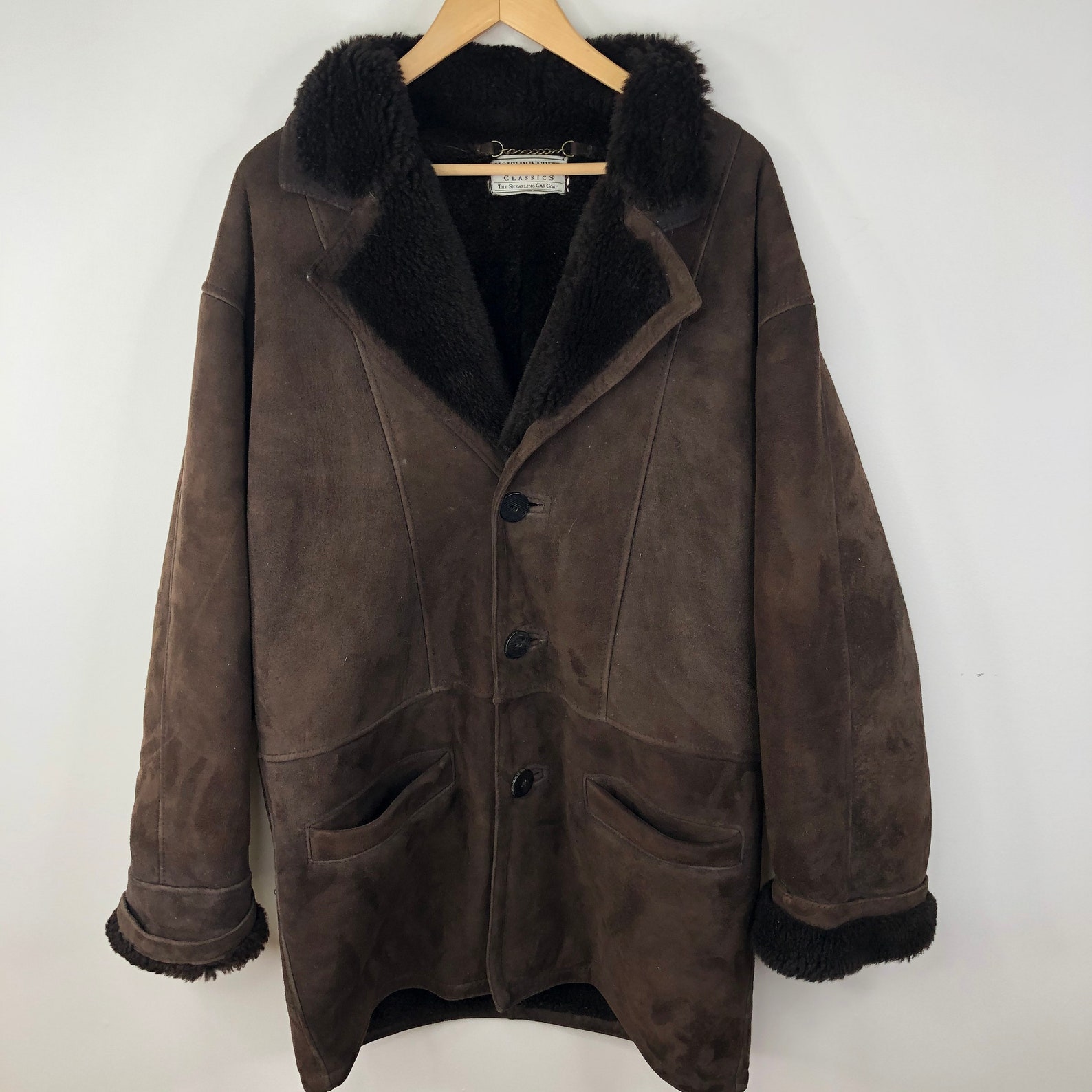 Vintage Holt Renfrew The Shearling Car Coat Jacket | Etsy