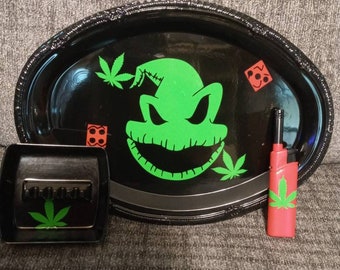 Oogie boogie rolling tray
