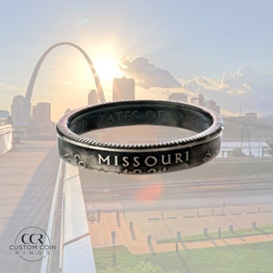 Missouri Skinny Coin Ring | Handmade Ring | Stackable Ring | Minimalist Ring | Statement Ring | Anniversary Gift