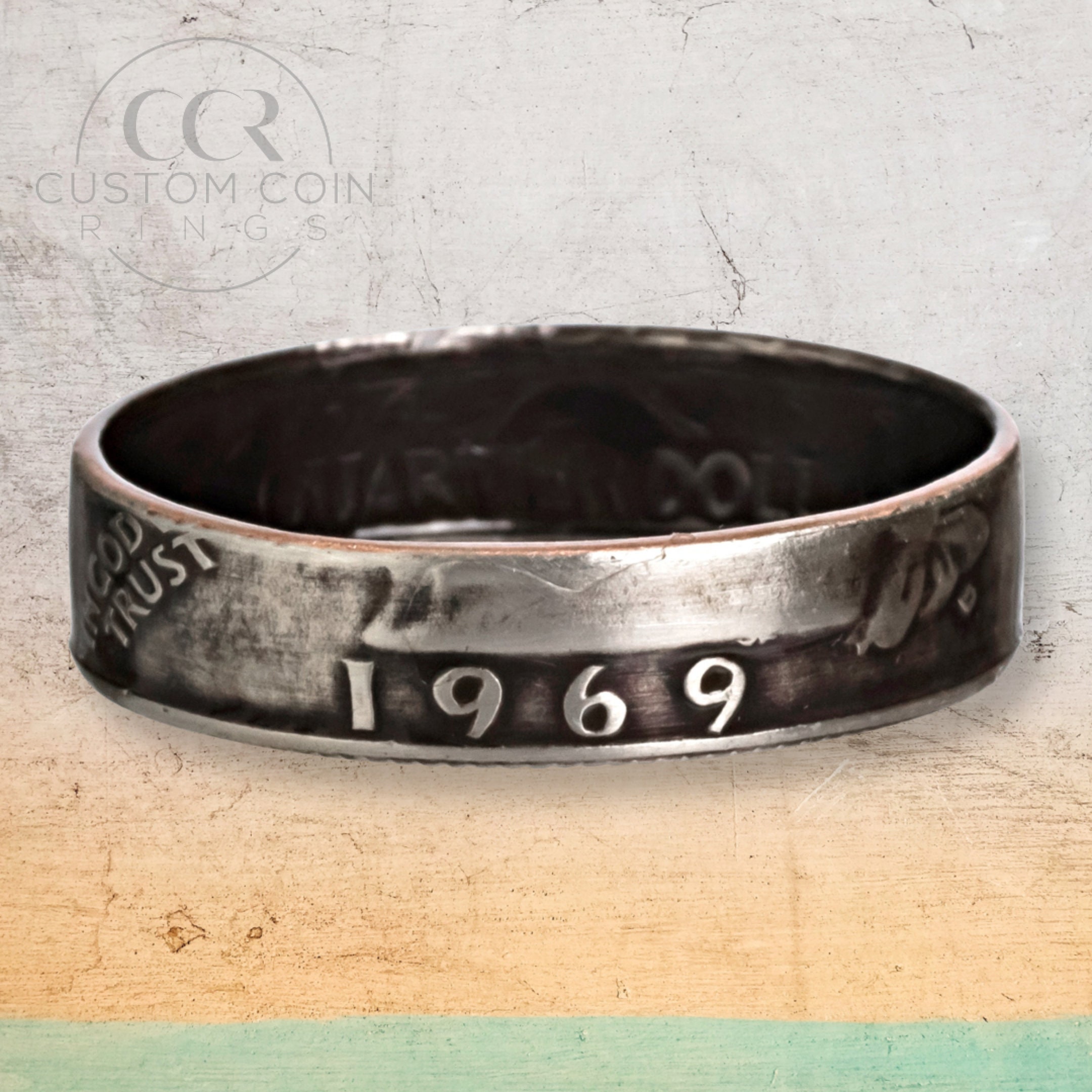 手数料安い Ring Handmade 1969 • Custom • Ring Anniversary • Ring Coin 指輪・リング