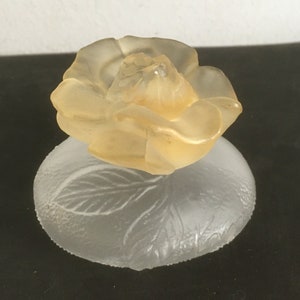 Vintage Kenzo France Perfume Bottle. Collectible Refillable French Aroma Bottle. Art Nouveau Design Glass Bottle.