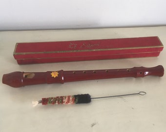 ヴィンテージ ゲブリューダー メーニッヒ フルート – 銀メッキドイツ木