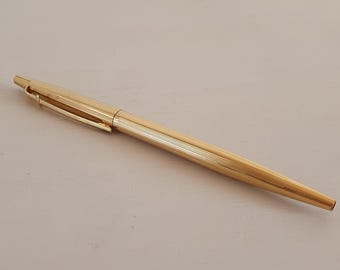 Waterman IDEAL 万年筆 18Kゴールド Vintage Waterman Ideal 18K Gold Nib Fountain and Ballpoint