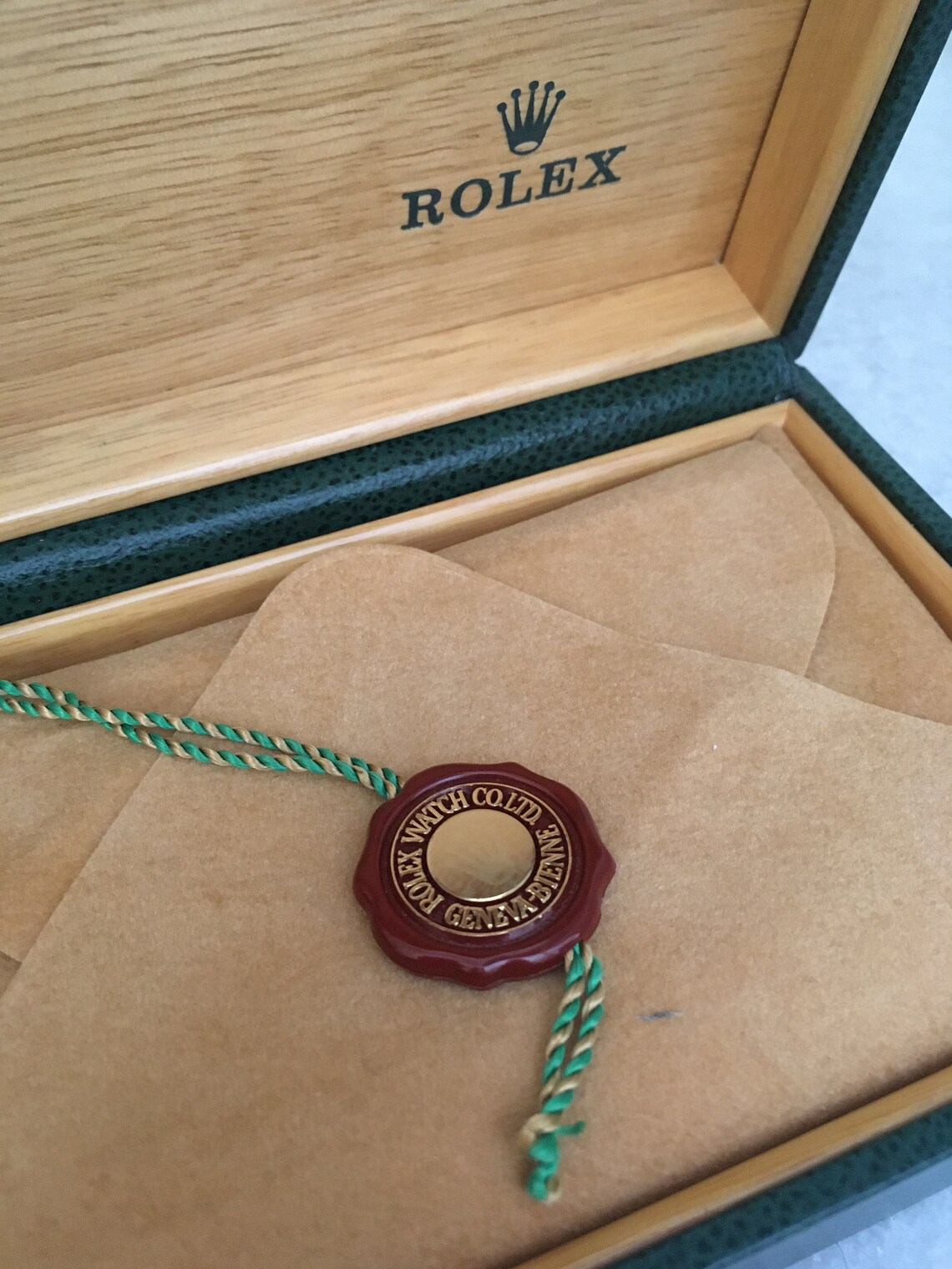 Genuine Rolex Presentation Case. Vintage Rolex Watch Box in Etsy