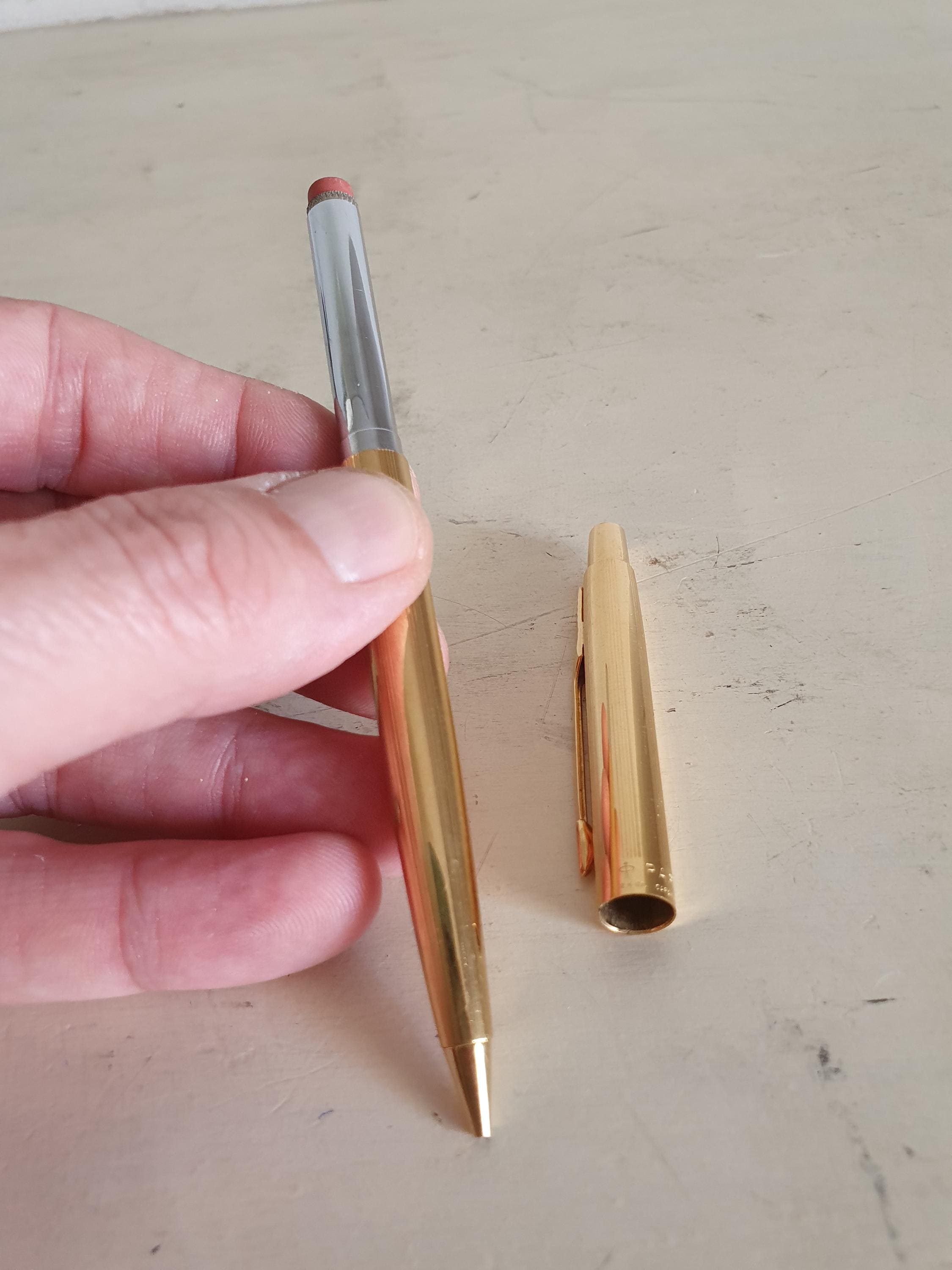 Vintage Parker 12K Gold Filled Mechanical Pencil, USA Made, Mid