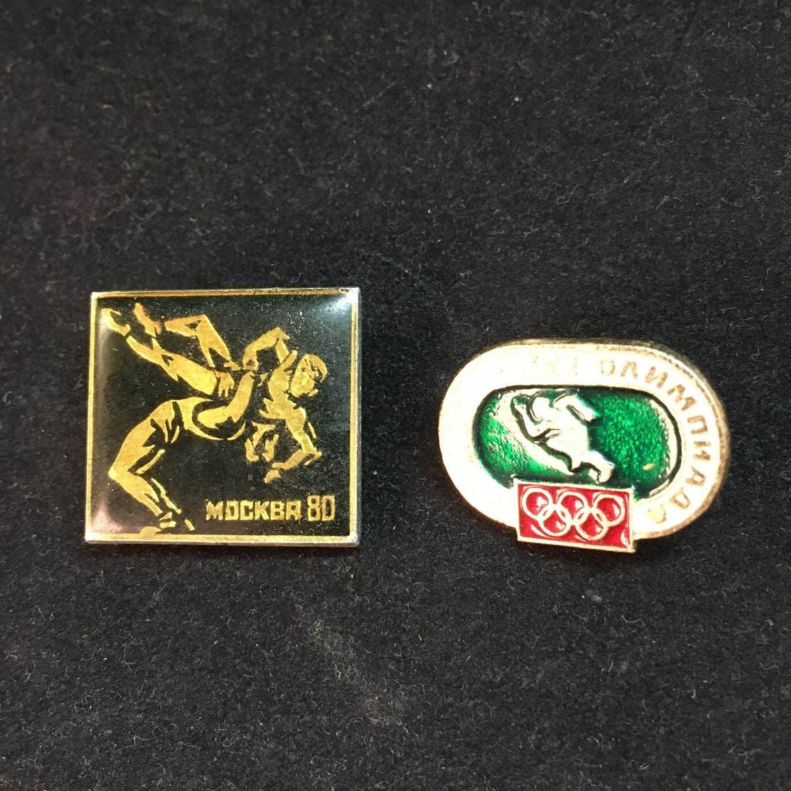 Olympic games pin badges