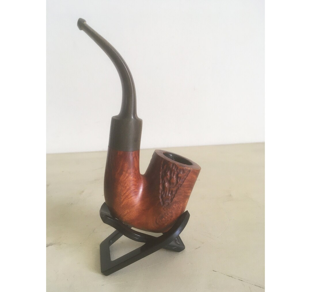 Yorkshire Imported Briar Marked Estate Pipe. Partial Rusticated Tobacco ...