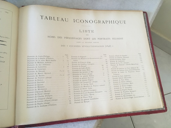Journees Revolutionaires 1830-1848 Antique French Book Journees Revolutionaires 1830-1848 Antique French Book