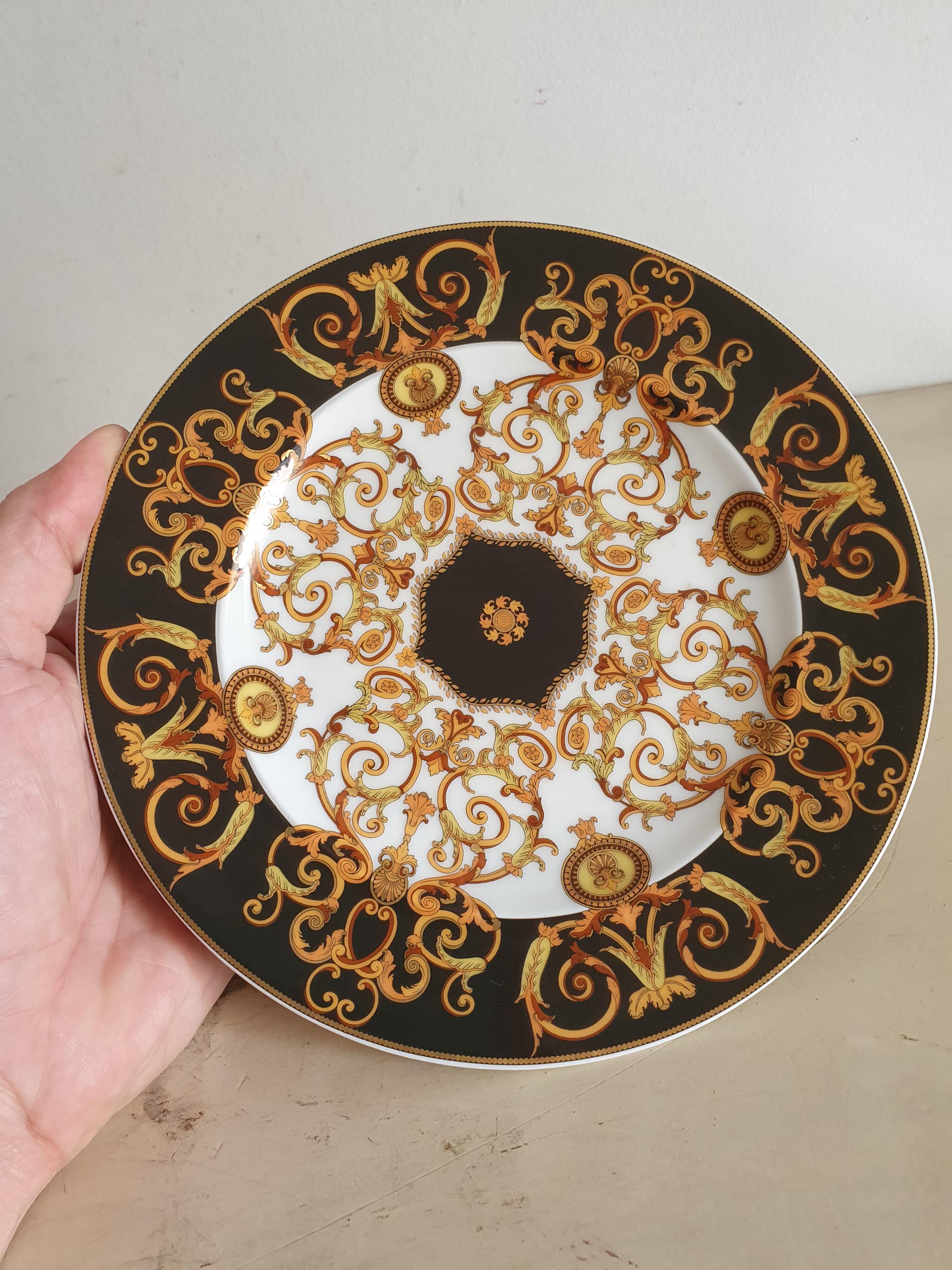 Rosenthal Versace Barocco Decorative Plate, Made in Germany