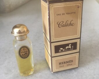 HERMES香水【ヴィンテージ】６点 ヴィンテージ HERMES Caleche 香水 7.5 ml ミニチュア ボトル