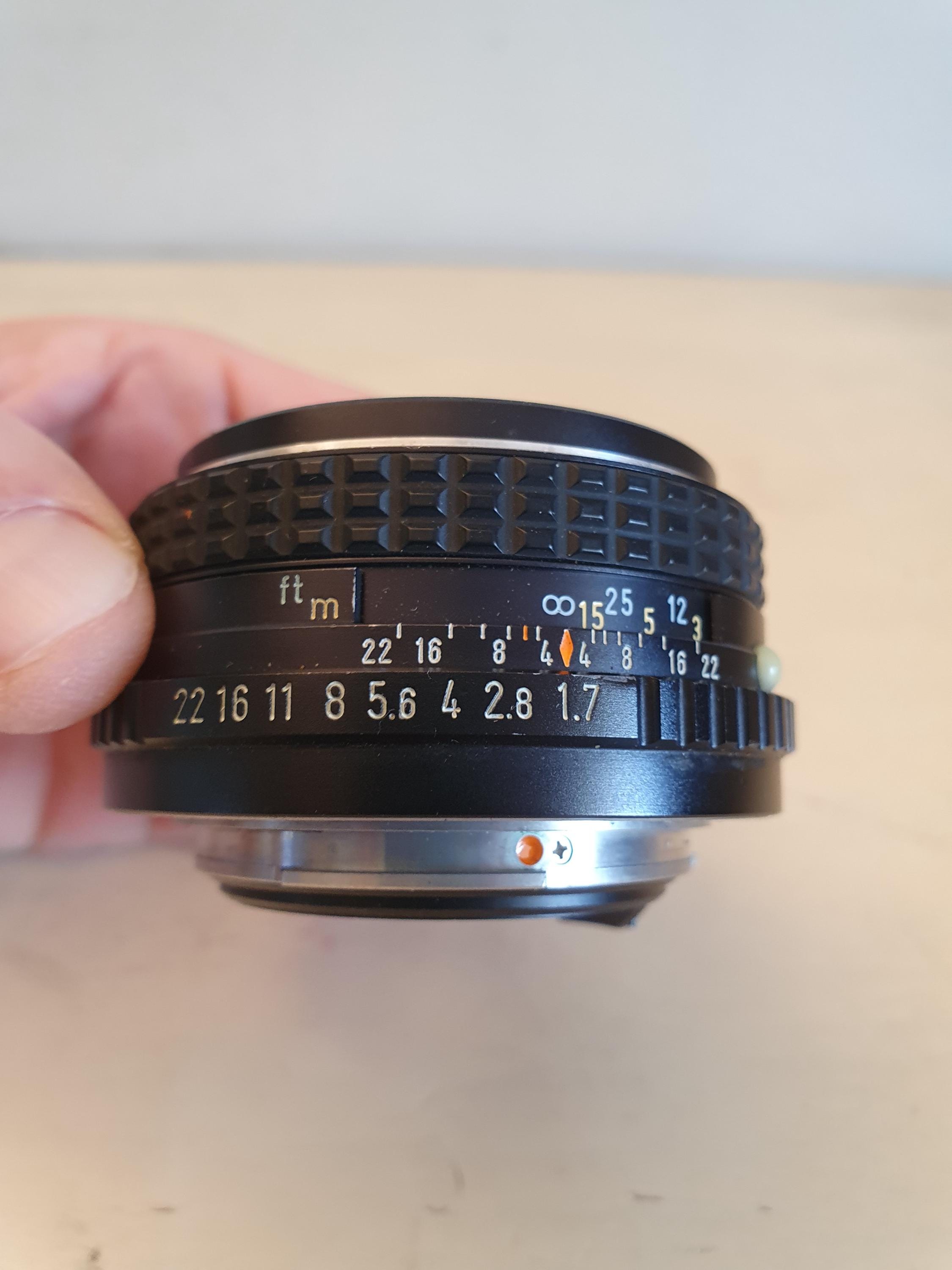Vintage SMC Pentax-m 50mm F/1.7 Manual Focus Lens – Asahi Opt. Co