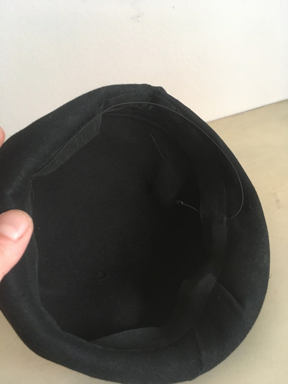Vintage Woolen Black Fascinator Hat for Ladies. W… - image 7
