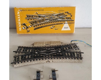 Märklin H0 - 2271 - Rails - 6 aiguillages, voie K Märklin H0 - 2271 - Rails - 6 aiguillages, voie K