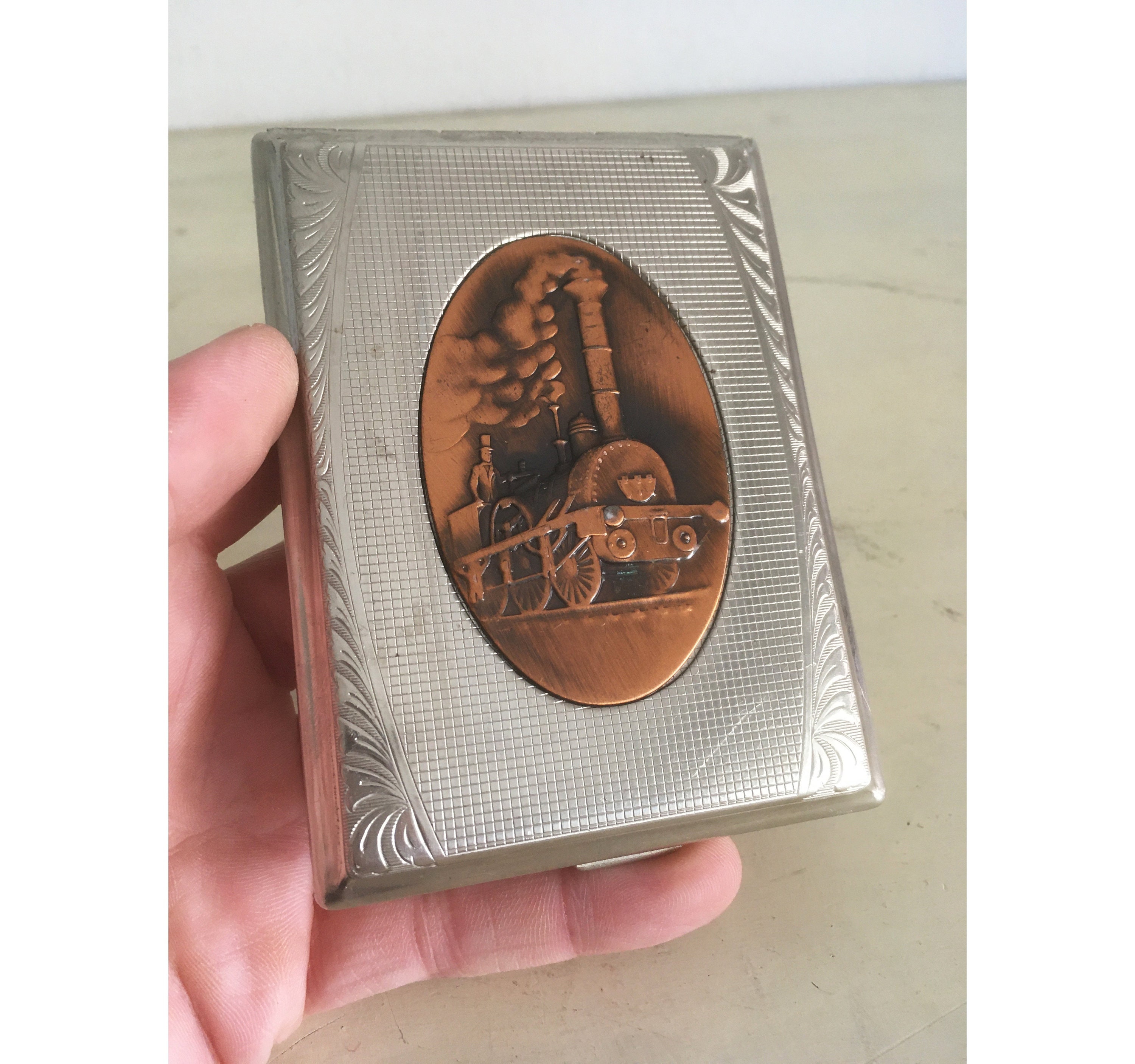 Visol Guard Brushed Metal Cigarette Case - Free Engraving