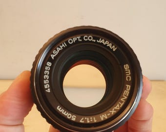 Vintage SMC Pentax-m 50mm F/1.7 Manual Focus Lens – Asahi Opt. Co