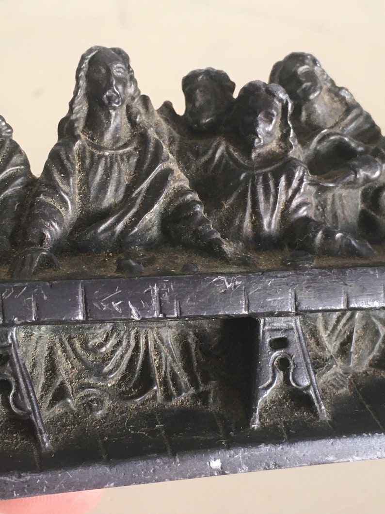 Buy The Last Supper Jesus Christ Leonardo Da Vinci Bronze Finish ...