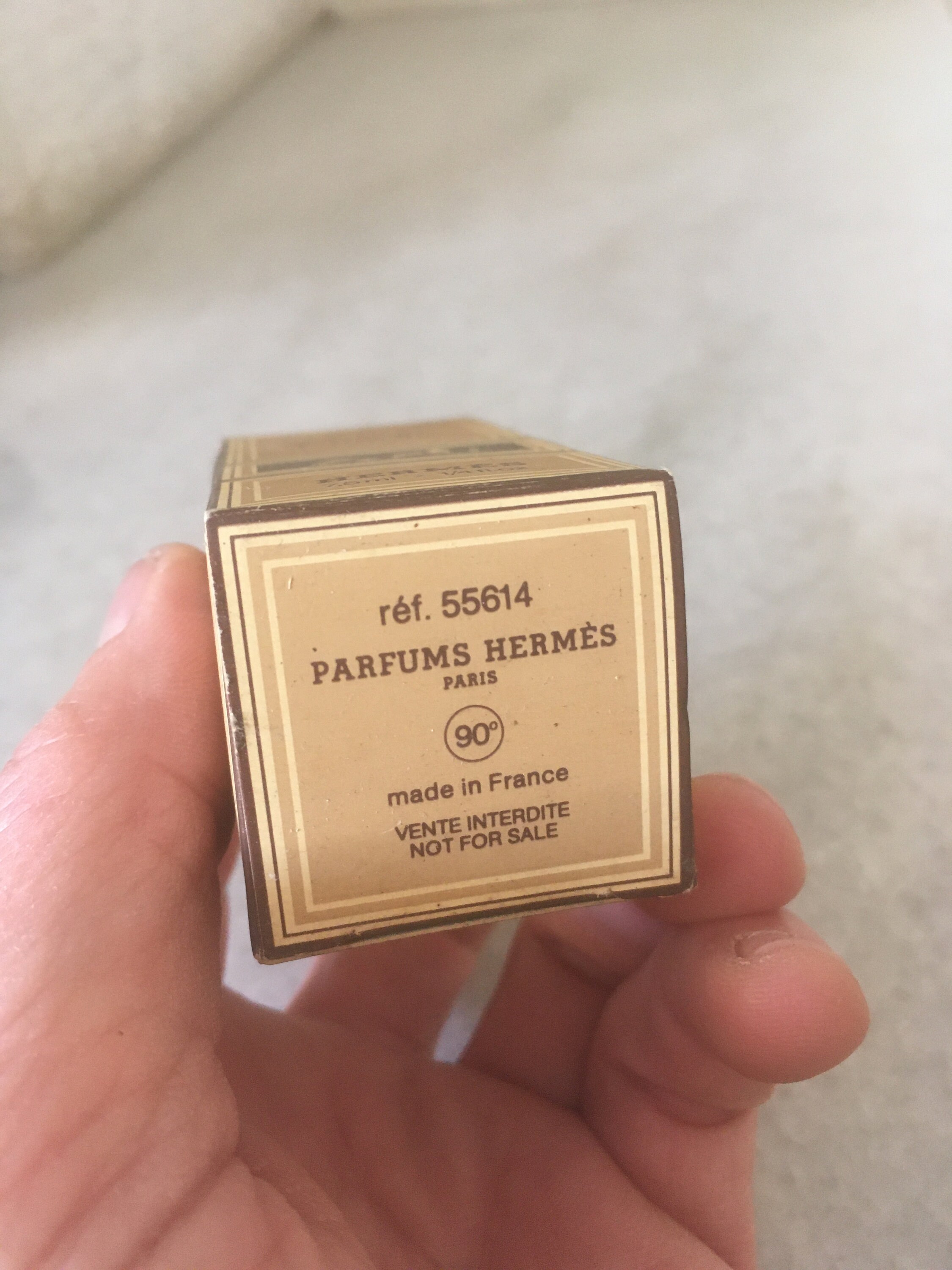 ヴィンテージ HERMES Caleche 香水 7.5 ml ミニチュア ボトル 