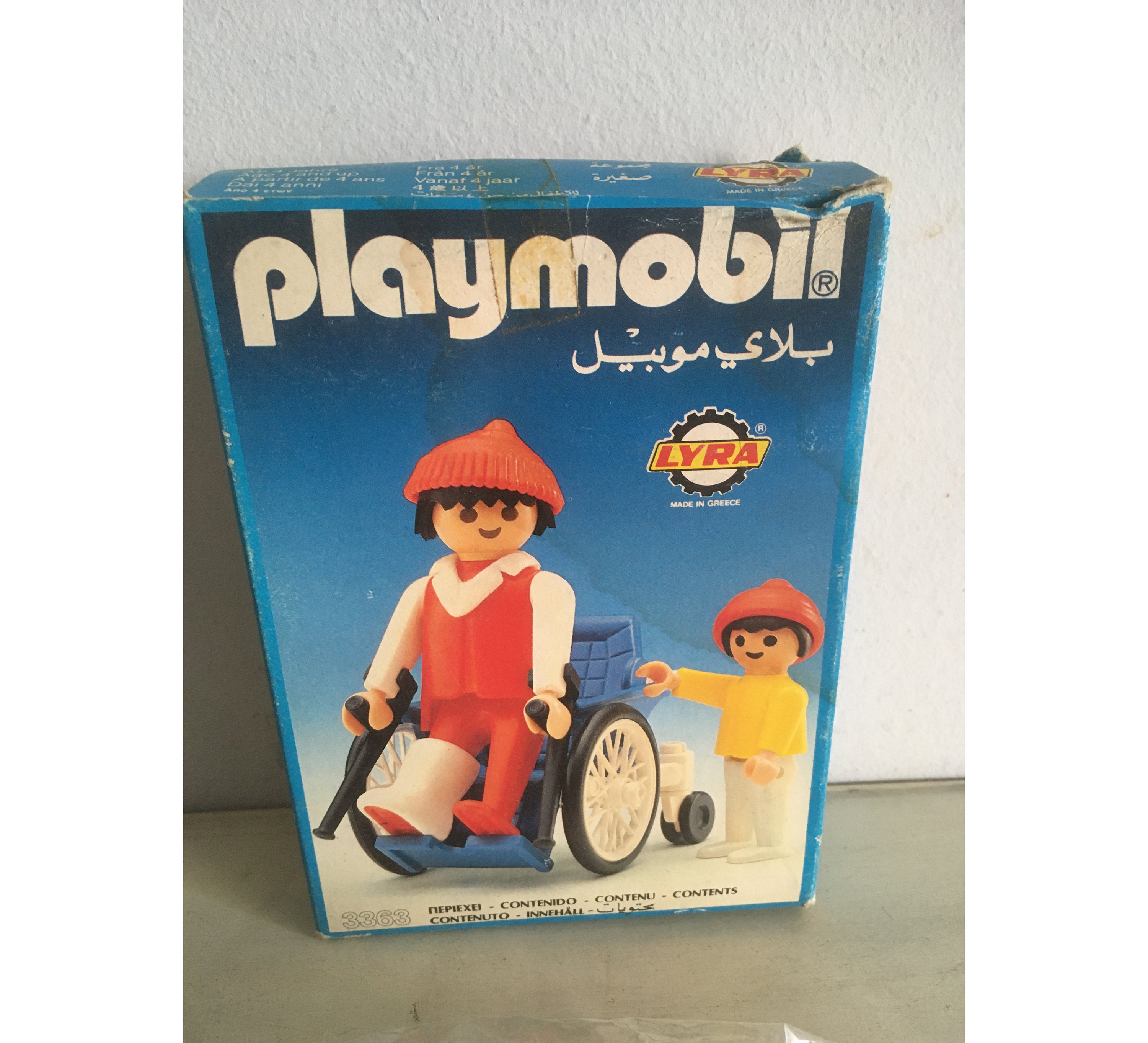 PLAYMOBIL - Enfant et chaise roulante - LIVRES 