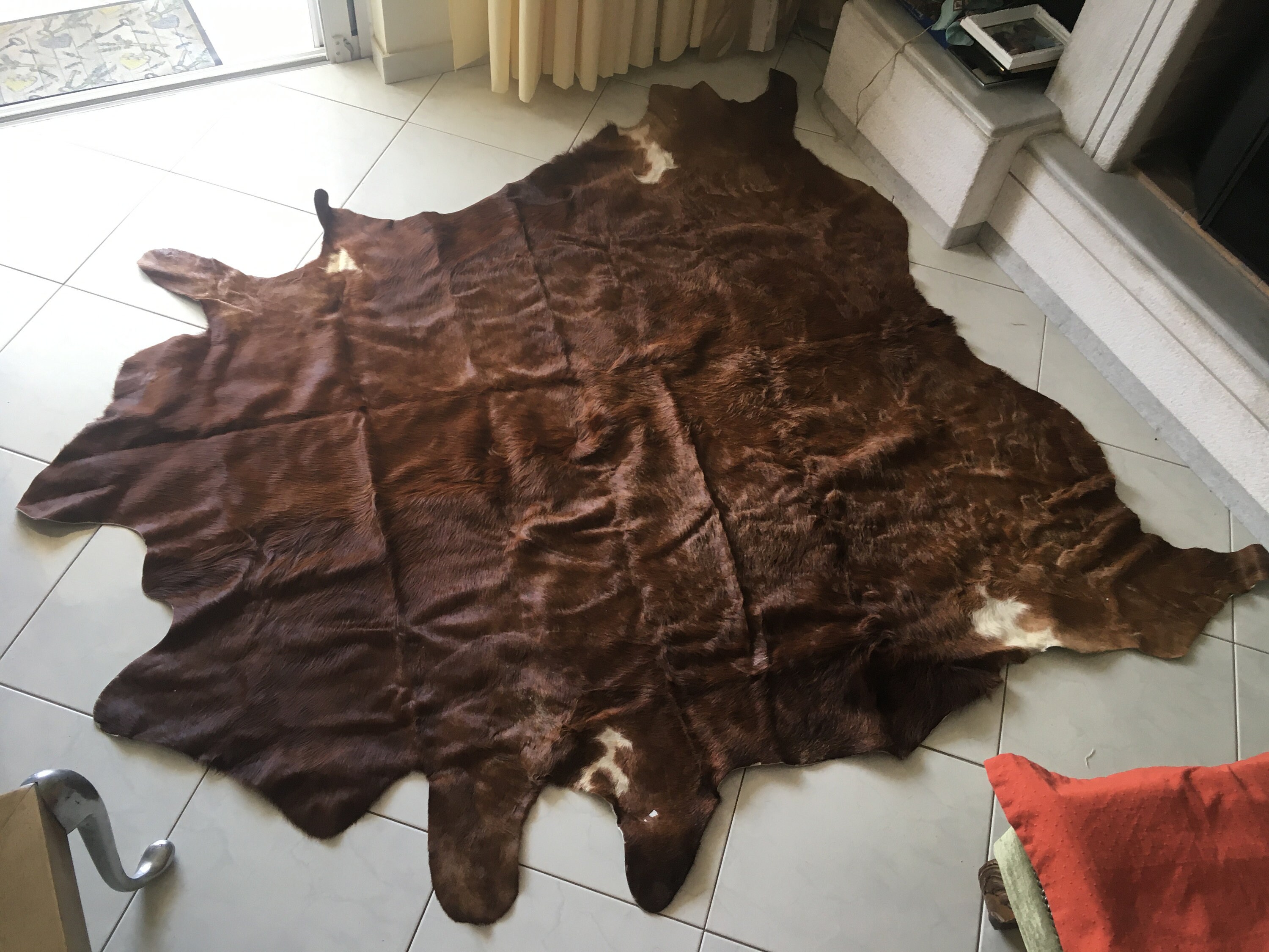 Tapis En Peau De Veau