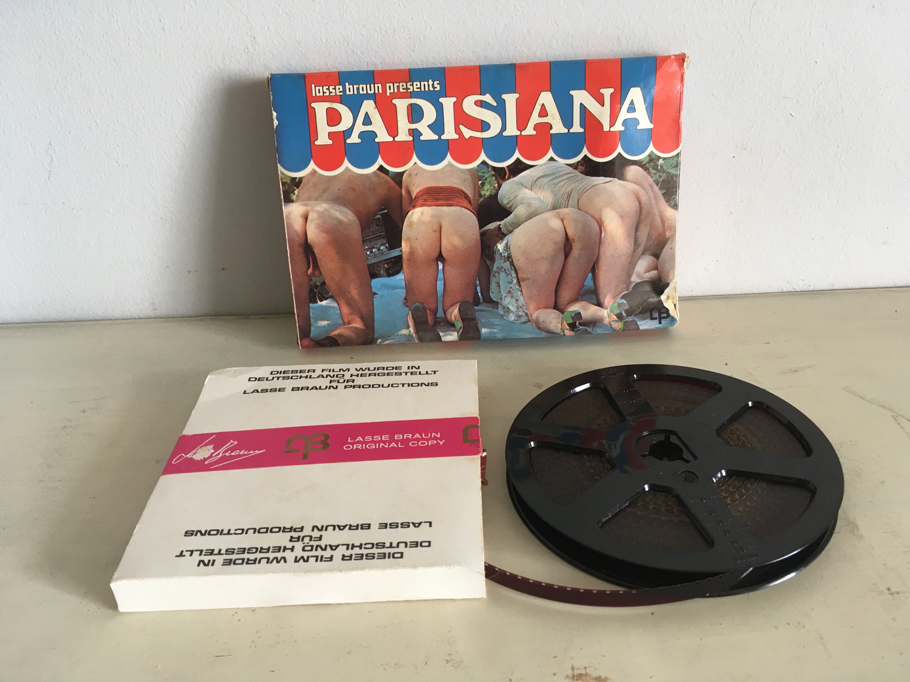 3000px x 2250px - Collectible Vintage Lasse Braun 8 Mm Erotica Film GRAND PRIX. Super 8 Color  Sex Film. 1970's Memorabilia. - Etsy